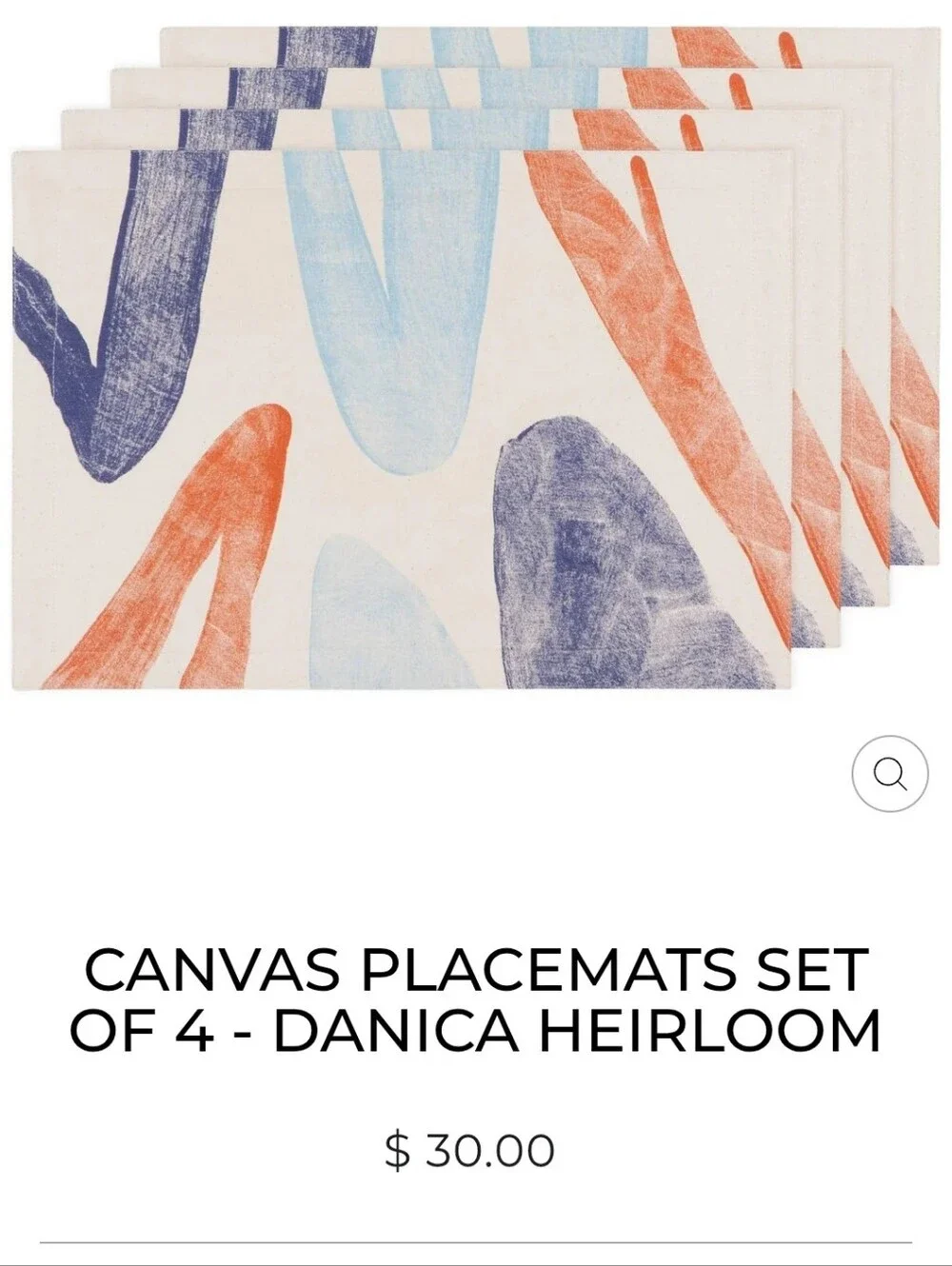 Danica Studio cotton placemats